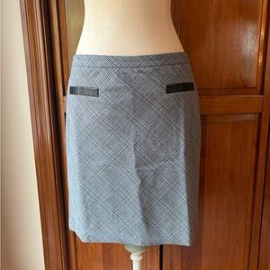 Plaid Pencil Skirt